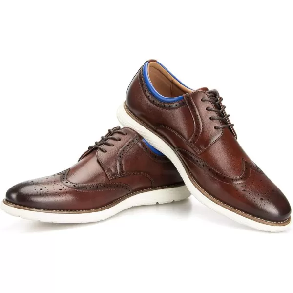 Meijiana Mens Oxford Shoes Casual Shoes for Men Casual Dress Shoes for MenBrown05