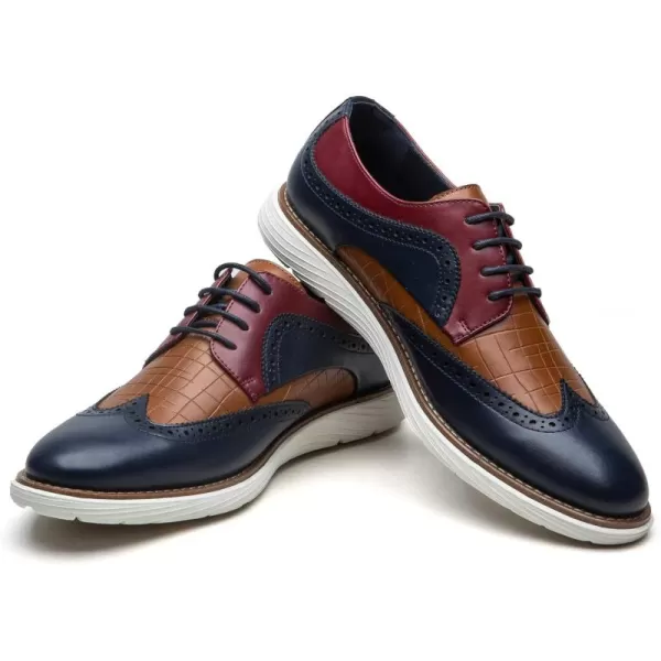 Meijiana Mens Oxford Shoes Casual Shoes for Men Casual Dress Shoes for MenMulticoloured07