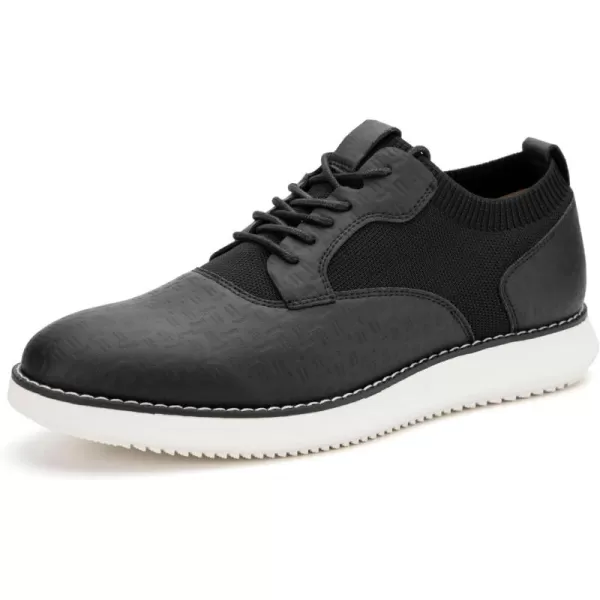 Meijiana Mens Oxford Shoes Dress Shoes Mens Lightweight laceup Fashion ShoesBlack13