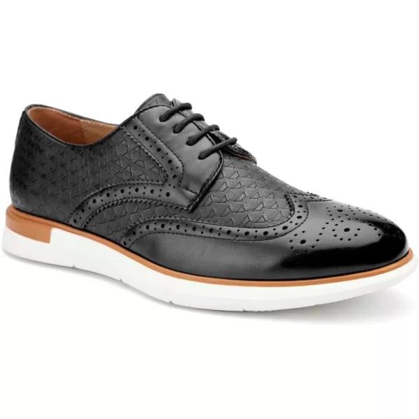 Meijiana Mens Oxford Shoes Men Fashion Light Shoes Casual Business ShoesBlack06