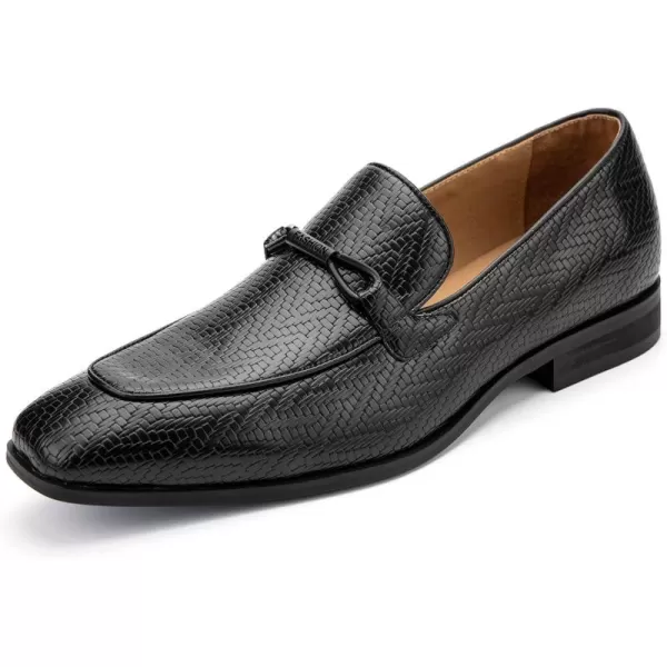 Meijiana mens LoafersBlack01