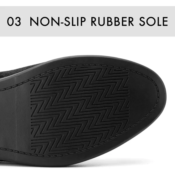 Meijiana Boys Loafers SlipOn Dress Shoes Dress Formal Tuxedo ShoesBlack01