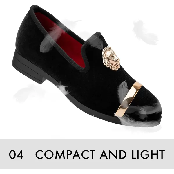 Meijiana Boys Loafers SlipOn Dress Shoes Dress Formal Tuxedo ShoesBlack04