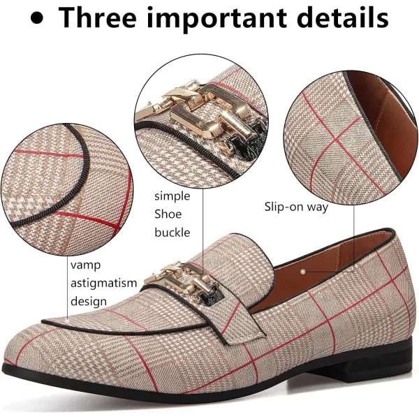 Meijiana Men Faux Leather Noble Loafer Shoes Slipon Loafer Smoking Slipper Tassel LoaferWhite13