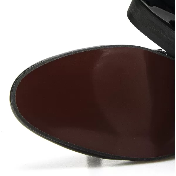 Meijiana Men Loafers Men Luxury Wedding Dress Shoes Black Fashion Party Shoes for MenBlack13