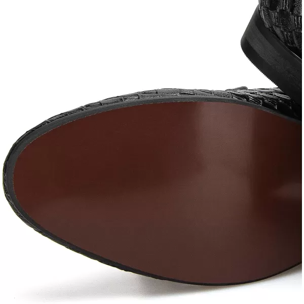 Meijiana Mens Classic Loafers Fashion Loafers Men Wedding Shoes Party Loafers Shoes for MenBlack01