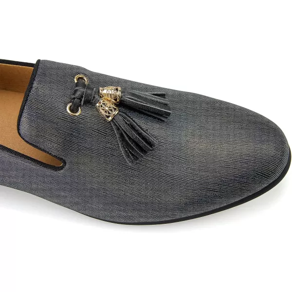Meijiana Mens Classic Loafers Fashion Loafers Men Wedding Shoes Party Loafers Shoes for MenBlack11