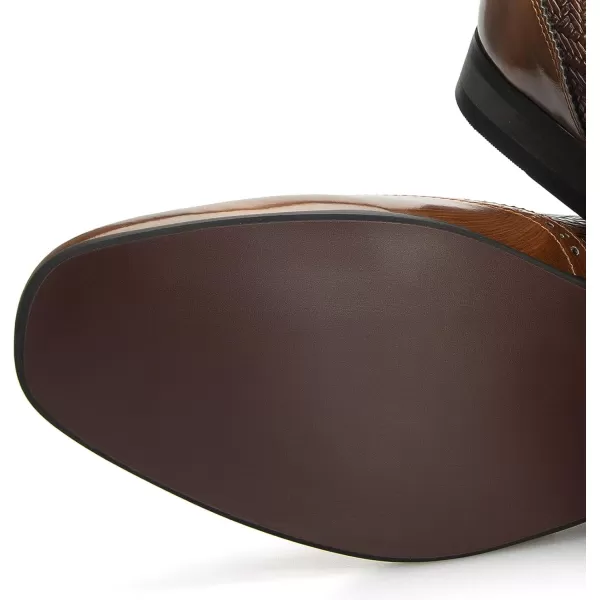 Meijiana Mens Classic Loafers Fashion Loafers Men Wedding Shoes Party Loafers Shoes for MenBrown07