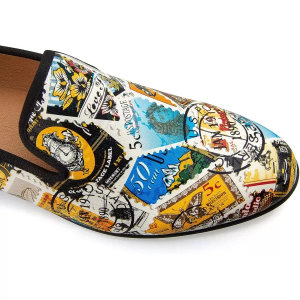 Meijiana Mens Classic Loafers Fashion Loafers Men Wedding Shoes Party Loafers Shoes for MenYellow05