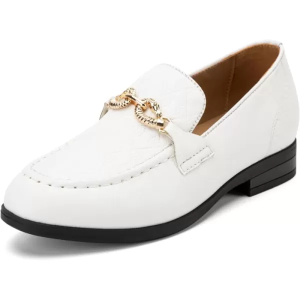 Meijiana Boys Formal Dress SlipOn Loafers  Tuxedo Shoe for Baby Dress ShoesWhite02