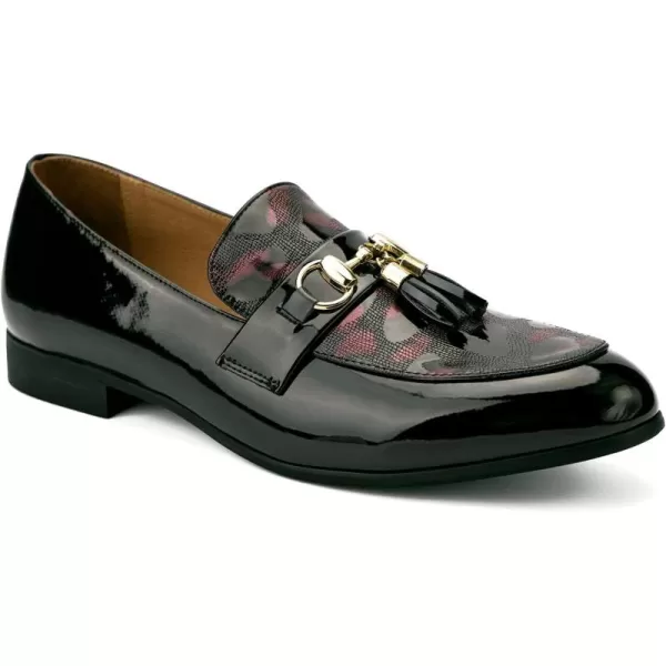 Meijiana Men Loafers Men Luxury Wedding Dress Shoes Black Fashion Party Shoes for MenBlack13
