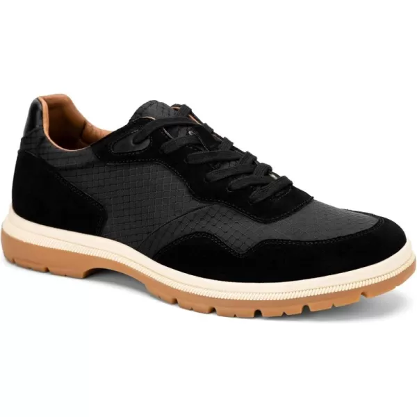 Meijiana Mens Oxford Formal Dress Shose Lace Up Oxfords Casual Comfortable ShoesBlack07