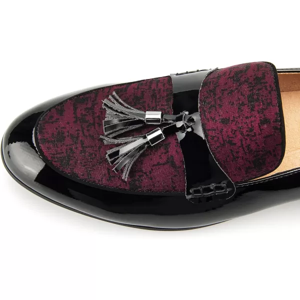 Meijiana Men Loafers Men Luxury Wedding Dress Shoes Black Fashion Party Shoes for MenBlack12