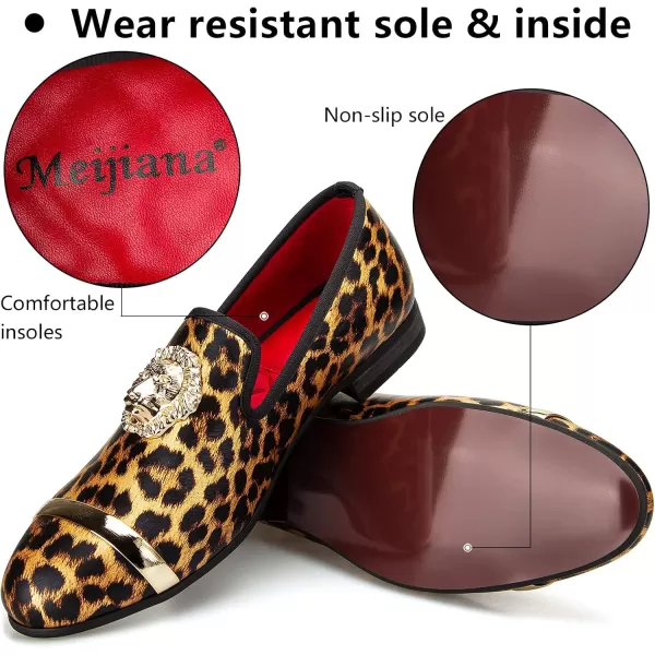 Meijiana Mens Loafers Lightweight SlipOn Moccasins Stylish Dress Shoes Breathable Tassels LoafersBrown02