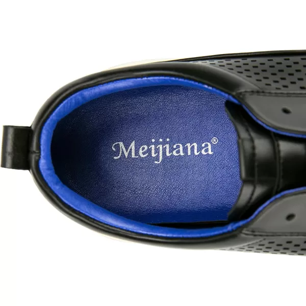 Meijiana Mens Oxford Shoes Men Fashion Light Shoes Black Casual Shoes Dress Shoes Black03 10 US