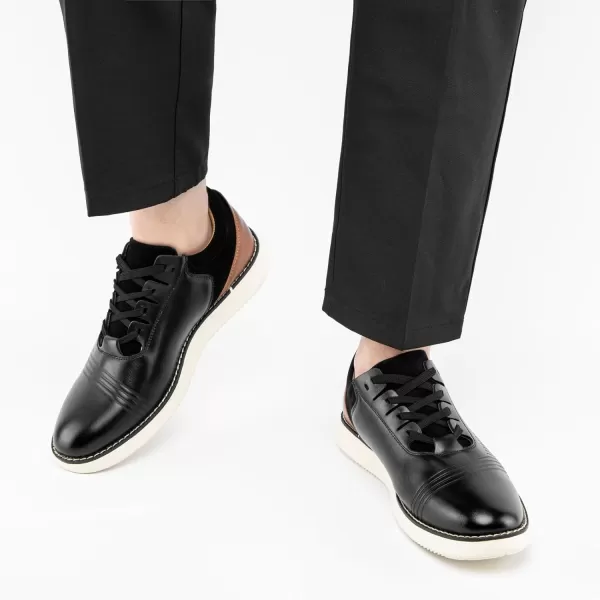 imageMeijiana Mens Oxford Shoes  Slip Resistant Comfortable ampamp Fashionable Laceup Dress Shoes for Men Perfect for Any OccasionBlack04