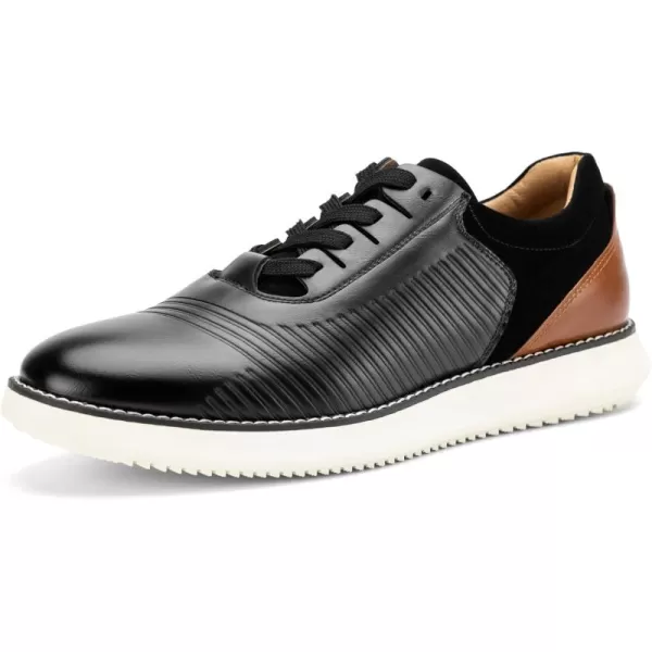 imageMeijiana Mens Oxford Shoes  Slip Resistant Comfortable ampamp Fashionable Laceup Dress Shoes for Men Perfect for Any OccasionBlack04