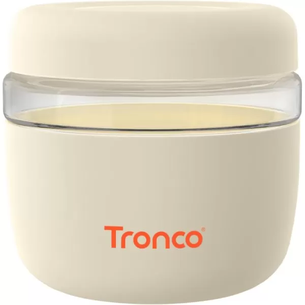 Tronco 24 oz Glass Container with Bamboo Lids Food Storage Bowls for Soup Stew ampamp Overnight Oats 100 Leak ampamp Spill Proof Airtight Microwave ampamp Dishwasher Safe BPAFree PinkCream