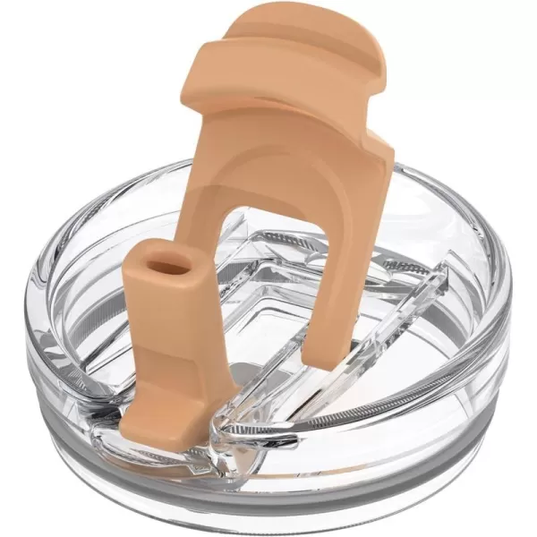 Replacement Bamboo Lid for Tumblers PressIn Lid Fits Tronco 32 oz 42 oz Glass Tumblers with Handle Light PurpleAmber
