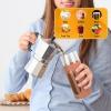 imageTronco 20oz Glass Tumbler with Bamboo Lid and Straw Glass Cup For BobaIced CoffeeSmoothie Spill Proof Glass Water Bottle With Silicone Protective Sleeve Dishwasher SafeBPA FreeWhitePink