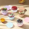 imageTronco 16 oz Glass Lunch Bowl Container with Lid Glass Food Storage Containers Leak ampamp Spill Proof Soup ampamp Stew Food Storage Meal Prep Airtight Microwave Safe BPAFree  Ideal Gifts Set of 1Khaki