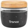 Terrazzo Charcoal-Bamboo Lid