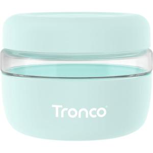 imageTronco 16 oz Glass Lunch Bowl Container with Lid Glass Food Storage Containers Leak ampamp Spill Proof Soup ampamp Stew Food Storage Meal Prep Airtight Microwave Safe BPAFree  Ideal Gifts Set of 1MintGreen