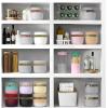 imageTronco 24 oz Glass Container with Bamboo Lids Food Storage Bowls for Soup Stew ampamp Overnight Oats Meal Prep Glass Lunch Bowl Container 100 Leak ampamp Spill Proof Airtight BPAFree Ideal Gifts AmberPink Candy Cane