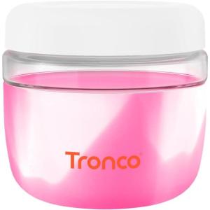 imageTronco 24 oz Glass Container with Bamboo Lids Food Storage Bowls for Soup Stew ampamp Overnight Oats Meal Prep Glass Lunch Bowl Container 100 Leak ampamp Spill Proof Airtight BPAFree Ideal Gifts AmberPink Candy Cane