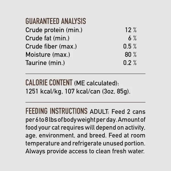 ORIJEN Adult REGIONAL RED Entree in Bone Broth Wet Cat Food Fresh and Raw Animal Ingredients 3 oz Case of 24Regional Red