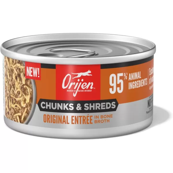 ORIJEN Chunks ampamp Shreds Original Entre 3oz