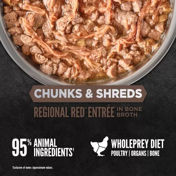 ORIJEN Chunks ampamp Shreds Regional Red Entre 3oz