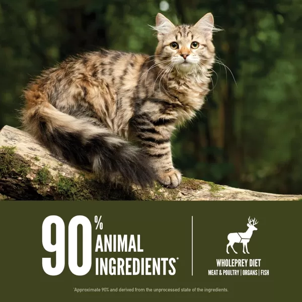 ORIJEN Dry Kitten Food Grain Free Food for Kittens With WholePrey Ingredients 4lbTundra