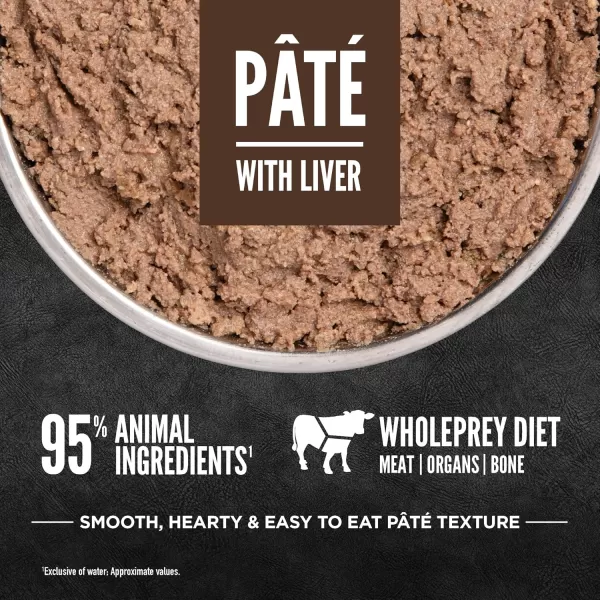 ORIJEN Puppy Poultry ampamp Fish Pate Recipe Wet Dog Food Pate Dog Food for Puppies WholePrey Ingredients 128oz Case of 12Regional Red Pate
