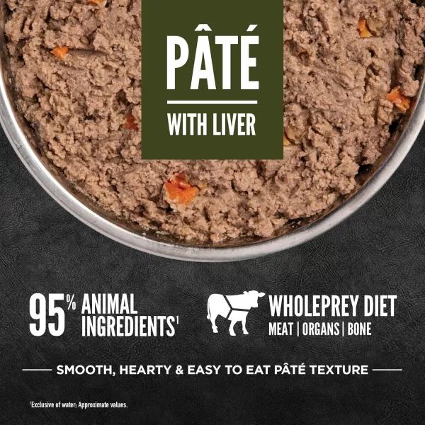 ORIJEN Puppy Poultry ampamp Fish Pate Recipe Wet Dog Food Pate Dog Food for Puppies WholePrey Ingredients 128oz Case of 12Tundra Pate
