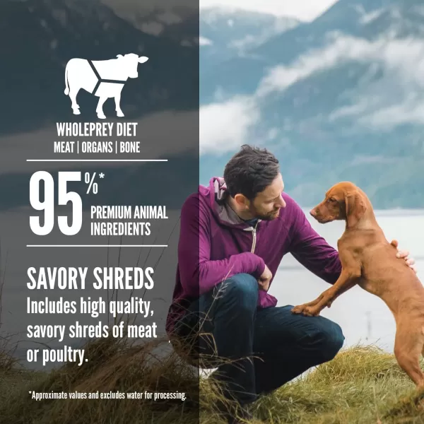 ORIJEN REGIONAL RED Stew Wet Dog Food WholePrey Ingredients 128oz Case of 12Wet Food
