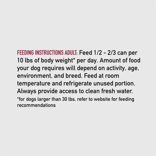 ORIJEN REGIONAL RED Stew Wet Dog Food WholePrey Ingredients 128oz Case of 12Wet Food