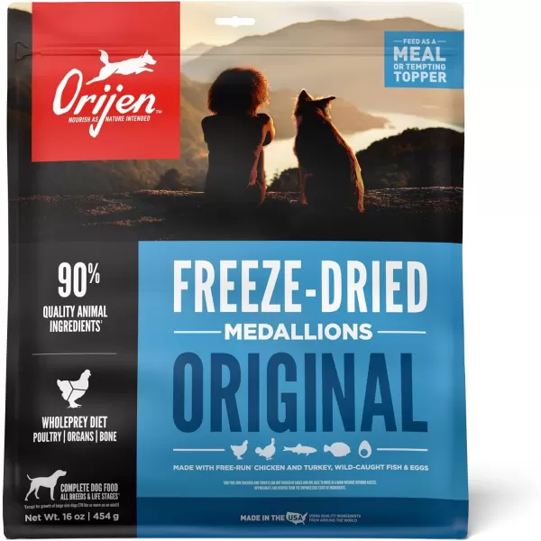 ORIJEN Regional Red FreezeDried Epic Bites 6OZOriginal  Patties