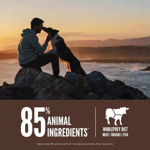 ORIJEN Senior Dry Dog Food Grain Free Dry Dog Food for Senior Dogs Fresh or Raw Ingredients 13lbRegional Red