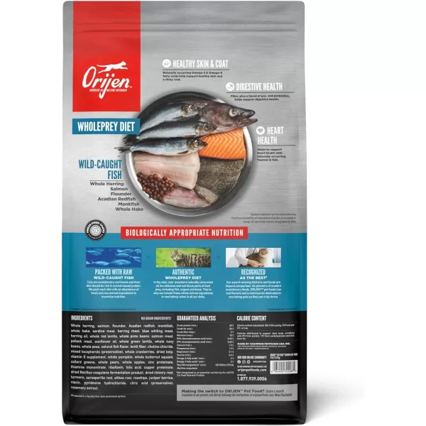 ORIJEN Six Fish Cat 7LB7 Pound Pack of 2