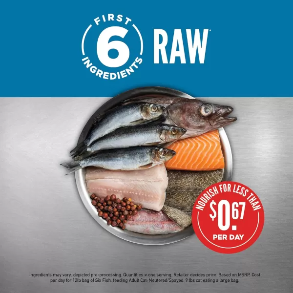 ORIJEN Six Fish Cat 7LB7 Pound Pack of 2