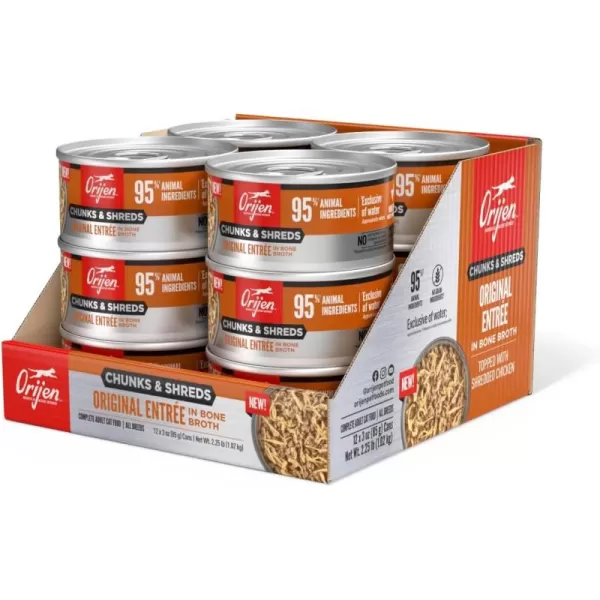 ORIJEN Chunks ampamp Shreds Original Entre 3oz