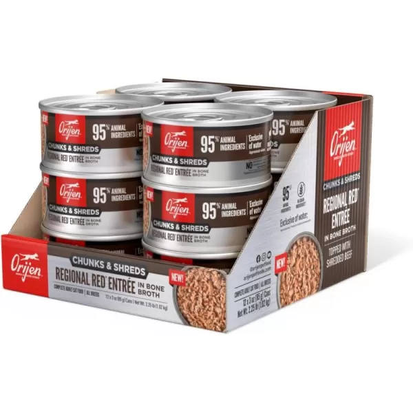ORIJEN Chunks ampamp Shreds Regional Red Entre 3oz