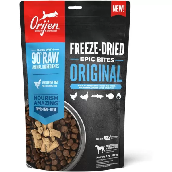 ORIJEN Regional Red FreezeDried Epic Bites 6OZOriginal  Epic Bites