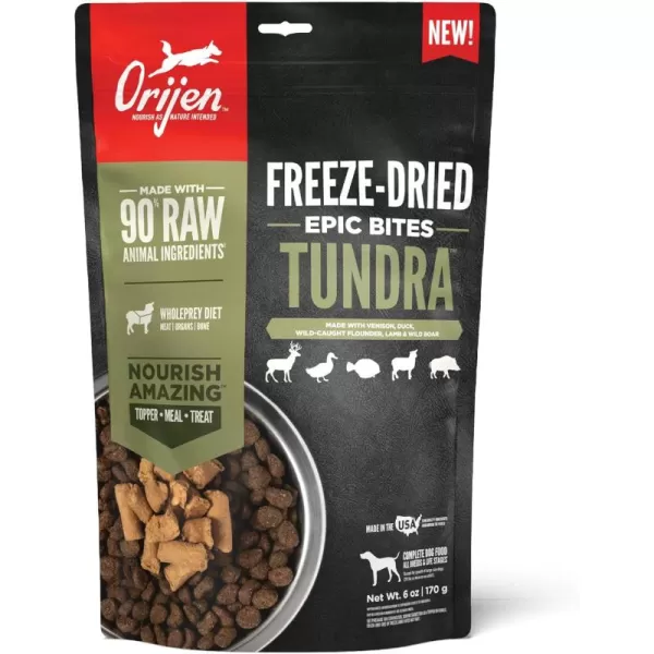 ORIJEN Regional Red FreezeDried Epic Bites 6OZTundra  Epic Bites
