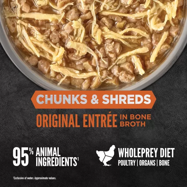 ORIJEN Chunks ampamp Shreds Original Entre 3oz