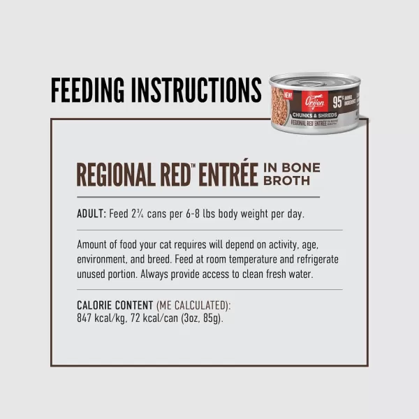 ORIJEN Chunks ampamp Shreds Regional Red Entre 3oz