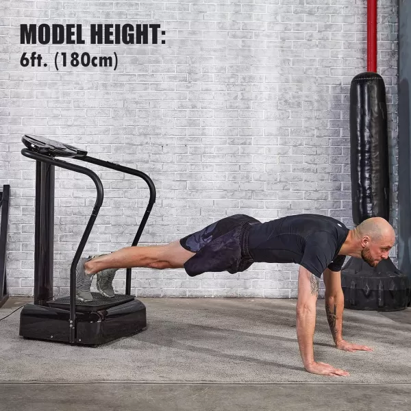 2000W Whole Body Vibration Platform Exercise Machine with MP3 Player 180 Speed Levels Platform