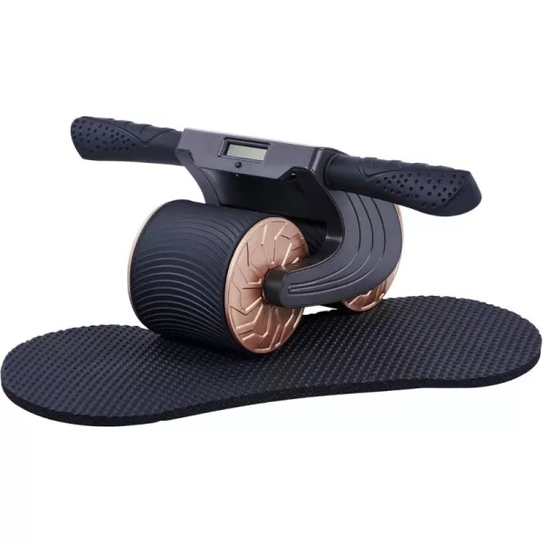 ZELUS Ab Roller Wheel for Home Gym Ab Roller Exercise Equipment with 36quot Dual Wheels Auto Rebound Assistance Digital Display Knee Pad Core Strength Trainer Fitness Equipment for Home Workouts