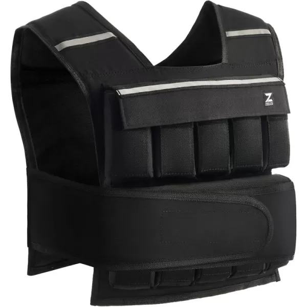 ZELUS 20lb 30lb 60lb Weighted Vest with Adjustable Weights for Exercise Weight Vest for Men Workout Vest for Home Workouts Cardio Strength Training Weight Loss60lbSandbags